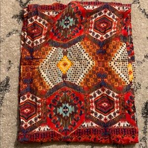 Turkish print infinity scarf
